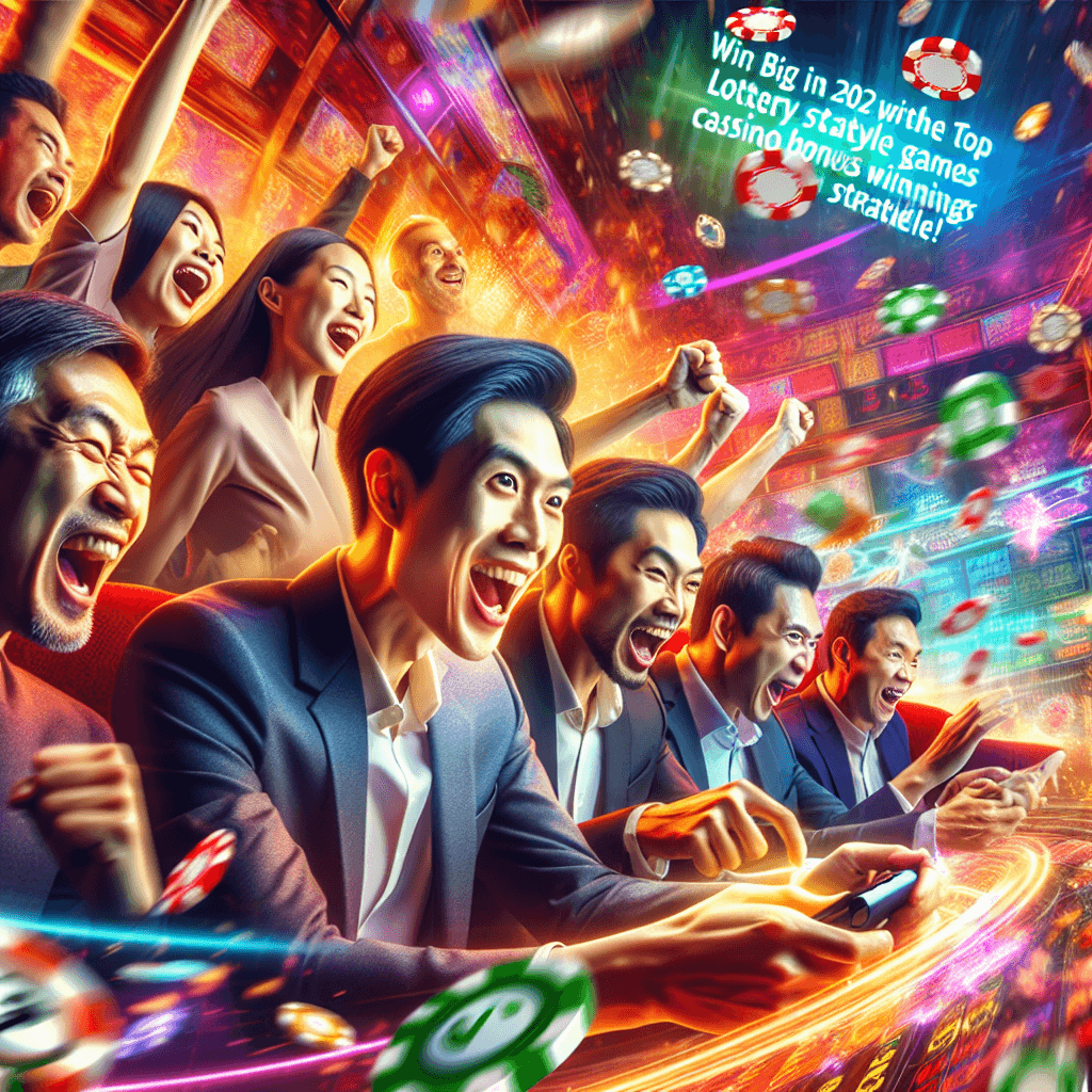 Win Big in 2024 with the Top Lottery Style Games Casino Bonuses and Winning Strategies!