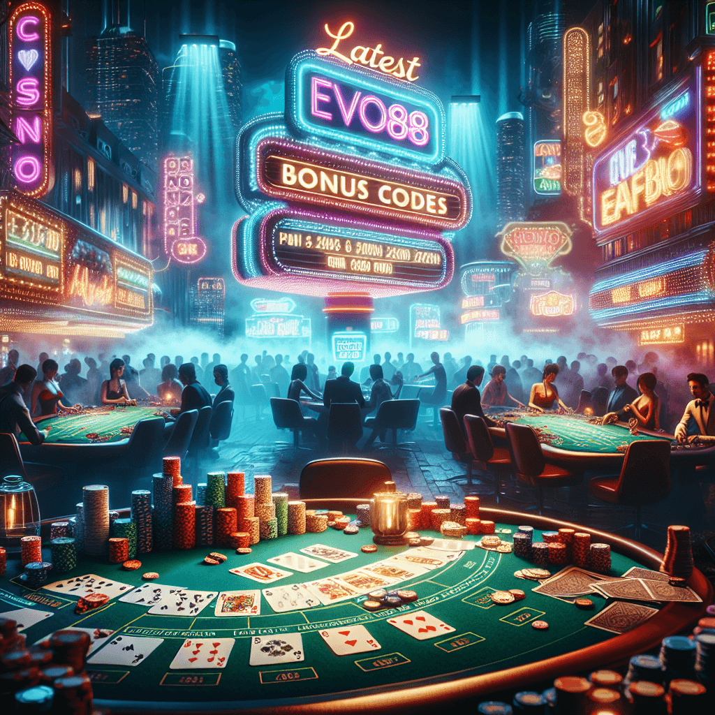 latest EVO888 casino bonus codes 2024