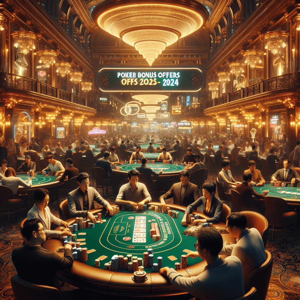 best Poker bonus offers 2024